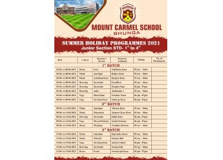 Virtual Summer  Camp 2021