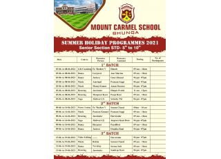 Virtual Summer  Camp 2021