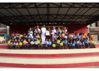 Farewell Celebration Of Mrs.Amita Benjamin From KG.Wings